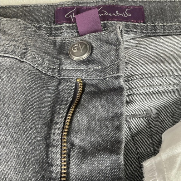 Gloria Vanderbilt Amanda Womens Gray 14 Jeans Classic Stretch Straight Leg Fit - Picture 5 of 15